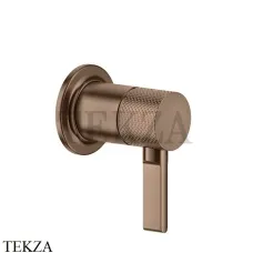 Gessi INCISO Рычаг управления настенный, внешняя часть 58109-708, Copper Brushed
