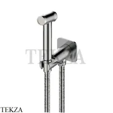 Newform Гидроершик настенный WC с держателем 69644X.50.050, Stainless steel