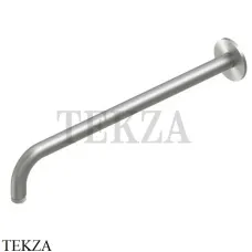 QuadroDesign Кронштейн настенный для душа 40 см, BD001 AS, Brushed Stainless Steel