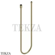 QuadroDesign Шланг для гигиенического душа 1000 мм, FS056 OC, Light Gold