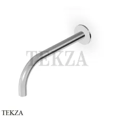 Zucchetti Helm Излив для ванны настенный 23.0 см Z92245.X, нержавеющая сталь brushed