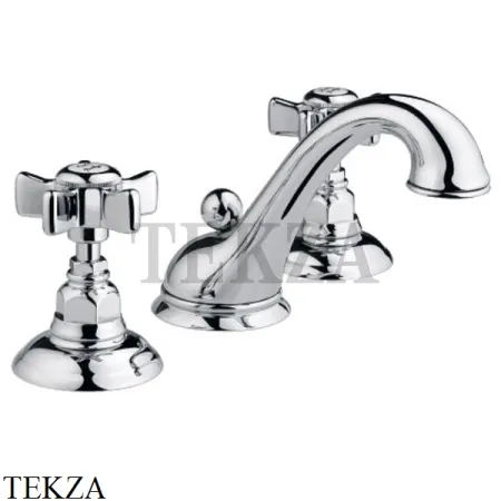 Nicolazzi DAMES ANGLAISES Смеситель для раковины с донным клапаном, 1408CR18, хром