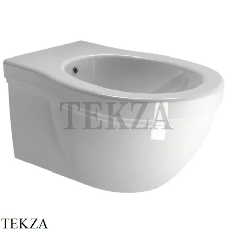 GSI CLASSIC Биде подвесное, с 1 отверстием под смеситель 8765FR2111, белый глянец