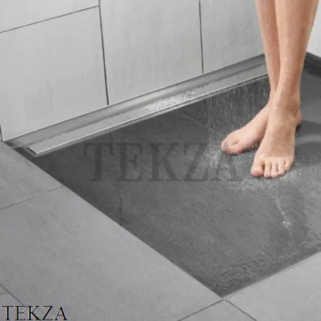 Viega Advantix ER10 90 Душевой лоток, с решеткой 753177, нержавеющая сталь