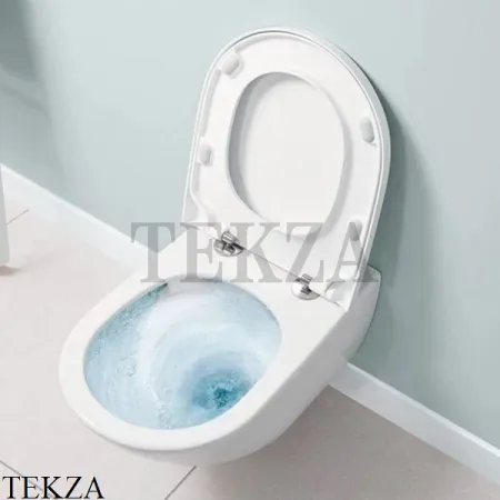 Villeroy & Boch SUBWAY 3.0 Унитаз подвесной (комплект), без ободка 4670TS01, сиденье микролифт, белый глянец