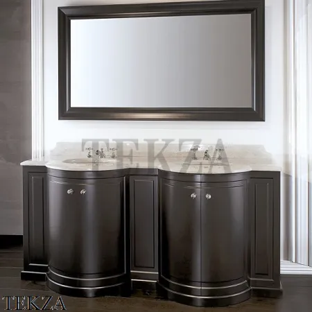 Devon&Devon REGENT Тумба под раковину со столешницей из мрамора BIANCO CARRARA