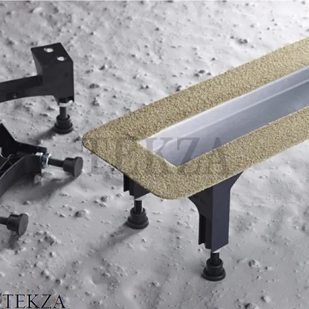 Viega Advantix ER10 90 Душевой лоток, с решеткой 753177, нержавеющая сталь