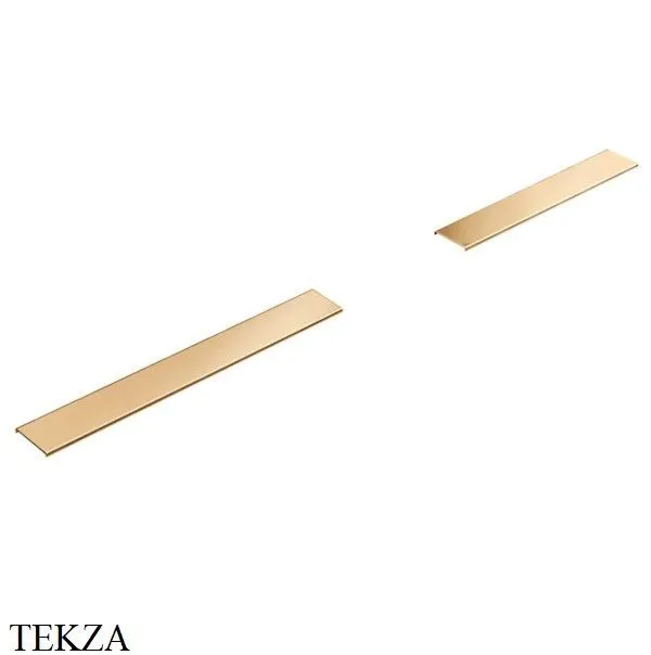 Gessi Shower G Drains Боковая крышка 80см для сливной фитинга, 67055-735, Warm Bronze PVD