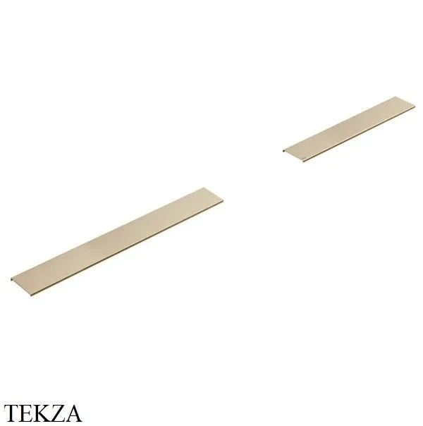 Gessi Shower G Drains Боковая крышка 80см для сливной фитинга, 67055-727, Brass Br. PVD