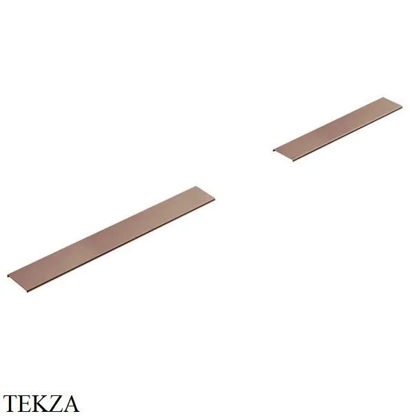 Gessi Shower G Drains Боковая крышка 80см для сливной фитинга, 67055-708, Copper Br. PVD