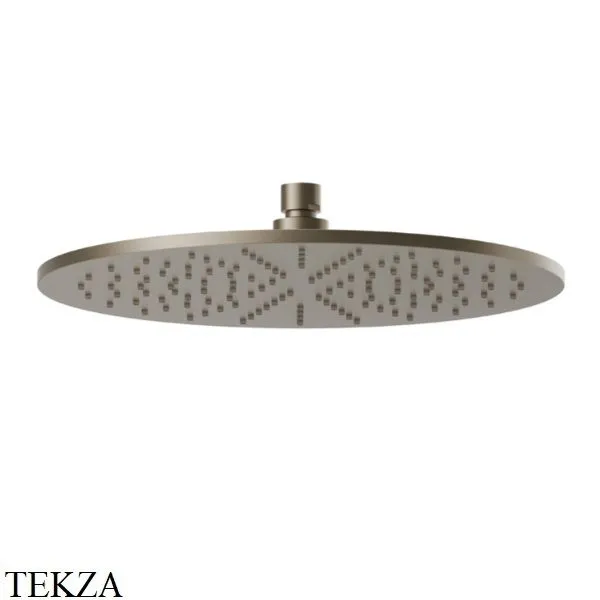 Newform Верхняя круглая лейка D300, без кронштейна 26534.M0.071, Gold satin