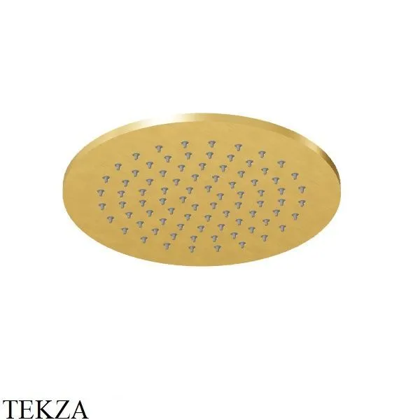 Zucchetti Верхняя лейка 22 для кронштейна Z94261.XP41, brushed british gold PVD