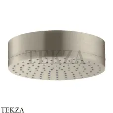 Axor Citterio Верхняя круглая лейка 180 1jet для кронштейна 28489820, Brushed Nickel