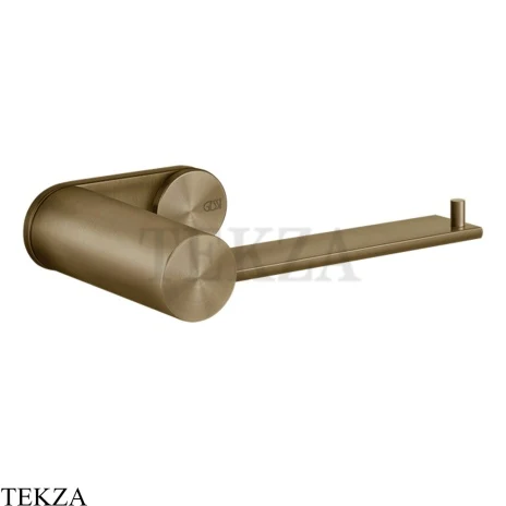 Gessi 316 ACCESSORIES Бумагодержатель без крышки 54749-791, Deep Bronze Brushed PVD