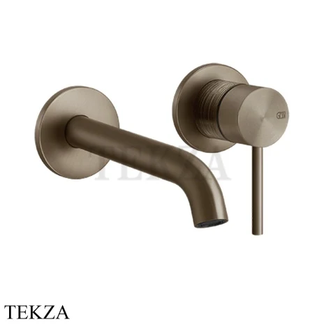 Gessi 316 TRAME Смеситель для раковины, внешняя часть, 17-20 см 54386-761, Coffee Bronze Brushed PVD