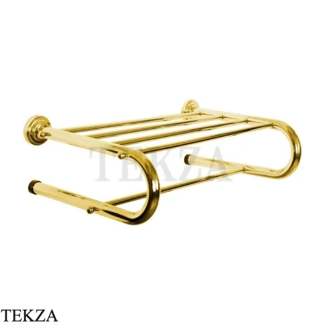 Boheme Imperiale Полка для полотенец, металлическая 10419, золото глянец