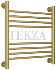 Сунержа Богема+ прямая 500х500 полотенцесушитель водяной 032-0220-5050, Матовое золото Сунержа Богема+ прямая 500х500 полотенцесушитель водяной 032-0220-5050, Матовое золото