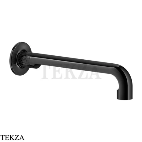 Gessi INCISO Излив для раковины настенный длинный 58101-706, Black Metal PVD