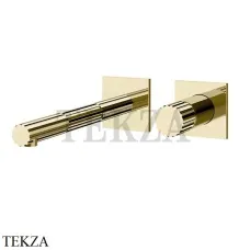Gessi Incastri Смеситель для раковины, внешняя часть 75088-710, Brass PVD