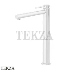 Gattoni Circle One Смеситель для раковины высокий, с донным клапаном 9048/90BO, белый матовый