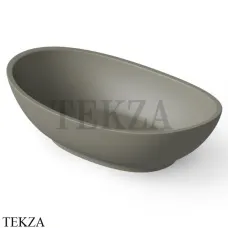 Dea Design Washbasins Раковина настольная овальная Solid Surface DD9037 600 4, Light Grey №4