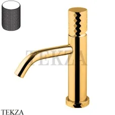 FIMA Carlo Frattini Spillo TECH G Смеситель для раковины, с донным клапаном F3031TXSGOR, золото глянец