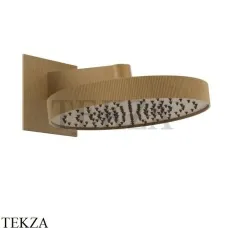 Gessi Inverso RIGATO Верхняя душевая лейка с кронштейном 63549-713, Antique Brass