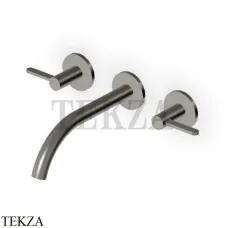 Zucchetti Isy22 Смеситель для раковины 208, внешняя часть ZIS3641.C51, brushed metal black