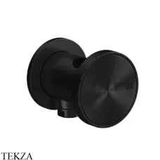 Gessi Origini ACCENT Держатель для душевой лейки с выводом воды 66161-299, Black XL