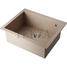 Omoikiri Bosen 61 Кухонная мойка Tetogranit прямоугольная 61-SA 4991211 бежевый