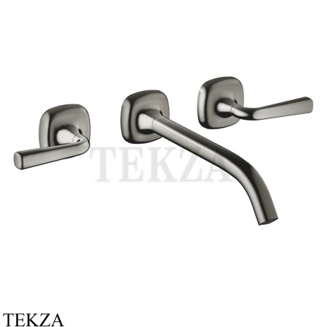 Dornbracht COYA Смеситель для раковины на 3 отв. 241, внешняя часть 36717414-19, Dark Chrome