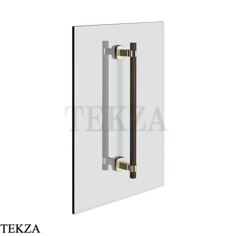 Gessi Jacqueline Полотенцедержатель для крепления на стекло, 30 см 77733-720, никель глянец