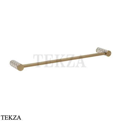 Gessi Pelle Tresse Держатель для полотенца 45 см 78700-448, Crème/ Deep Bronze Br. PVD