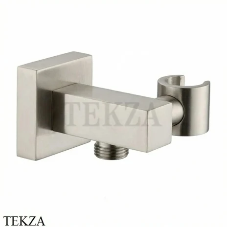 Nicolazzi Вывод с держателем для ручного душа 5690NS, Satin nickel