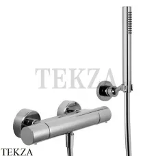 FIMA Carlo Frattini Spillo UP Термостат для душа настенный, с гарнитуром F4275CR, хром глянец