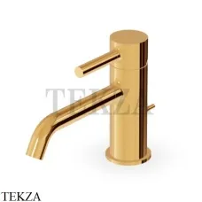 Zucchetti Pan Смеситель для раковины, с донным клапаном ZP6247.C40, золото глянец