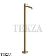 Gessi 316 FLESSA Смеситель для раковины напольный, внешняя часть 54097-726, Warm Bronze Br