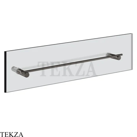 Gessi Incastri Полотенцедержатель для крепления на стекло, 60 см 75515-707, black хром Brush