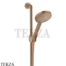 Axor Citterio Душевой набор 0,90 м с ручным душем 120 3jet 27991310, Brushed Red Gold
