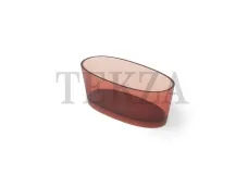 Dea Design Ванна отдельностоящая 160x75 см DD8617 1600 R5 ,  Pomegranate R5