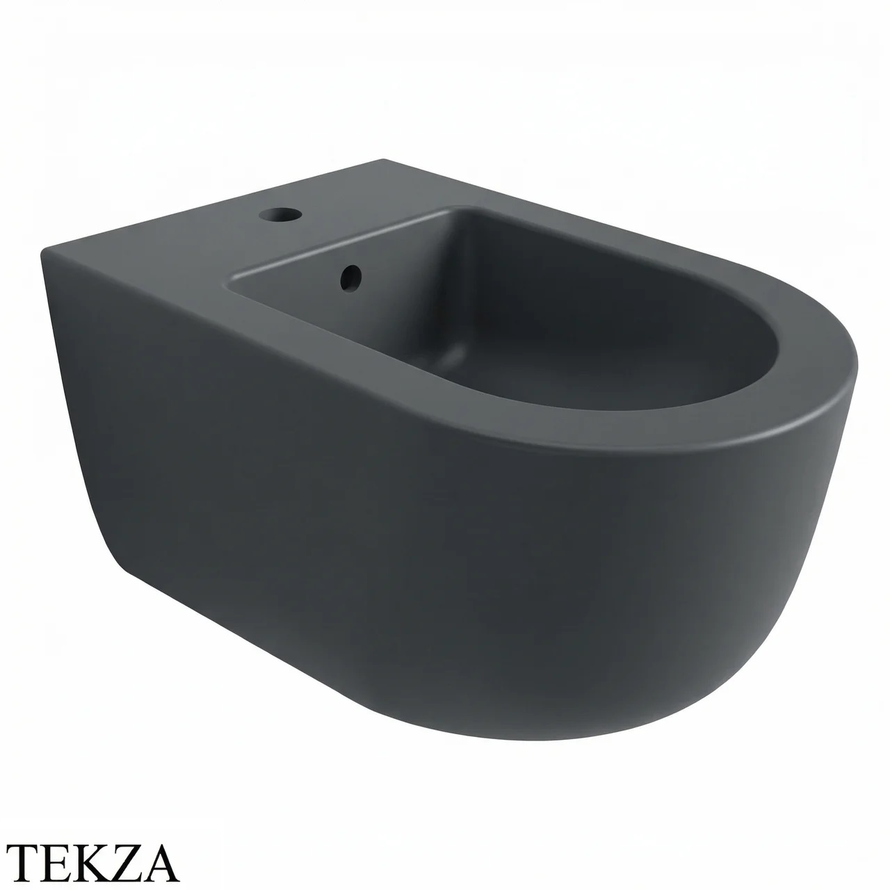 Hatria FUTURA Биде подвесное, 1 отверстие под смеситель A0Y9B808, Antracite