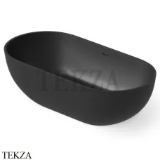 Dea Design Shadow Ванна отдельностоящая овальная 178x88 Solid Surface DD8619 1780 16, Black №16