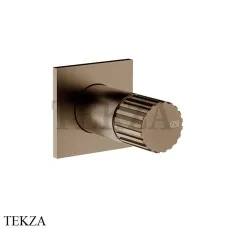 Gessi Incastri Смеситель-рычаг управления, внешняя часть 75109-761, Coffee Bronze Brushed