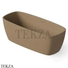 Dea Design Soul Ванна отдельностоящая скругленная 170x72 Solid Surface DD8632 1700 2, Light Camel №2