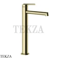 Gessi INGRANAGGIO Смеситель для раковины высокий, без гарнитура 63506-710, Brass PVD