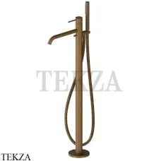 Newform XT Смеситель для ванны напольный, внешняя часть 4278E.47.083, Groove Bronze