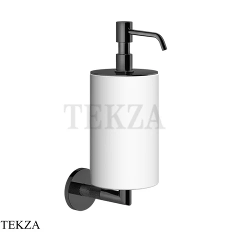Gessi ANELLO Дозатор для жидкого мыла настенный, композит белый 63713-706, Black Metal PVD