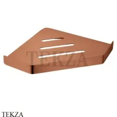 Boheme NEW VENTURO Полка угловая в душевую зону 10318-BRB, brushed bronze