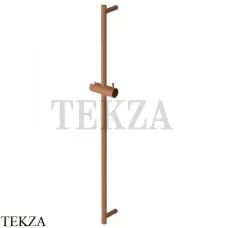 Zucchetti Настенная душевая штанга 80 см Z95201.P91, brushed copper PVD