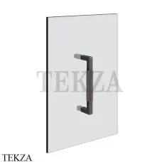 Gessi Shower G Rigato Ручка-держатель на стекло 20 см 67521-707, Black Metal Br. PVD